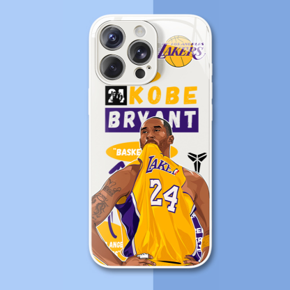 NBA球星新款高清全包防摔玻璃殼