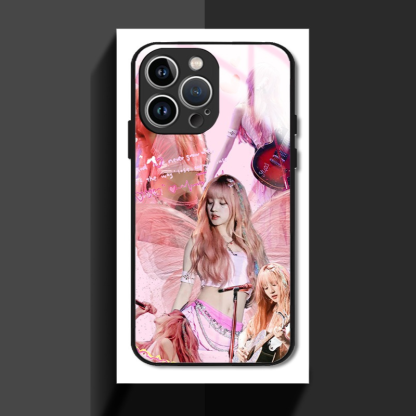 (G)I-DLE新款高清全包防摔玻璃殼