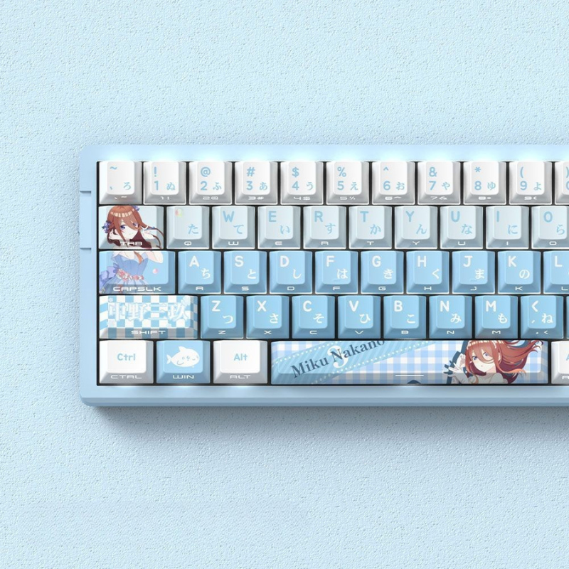 中野三玖 聯名二次元側刻無線機械鍵盤