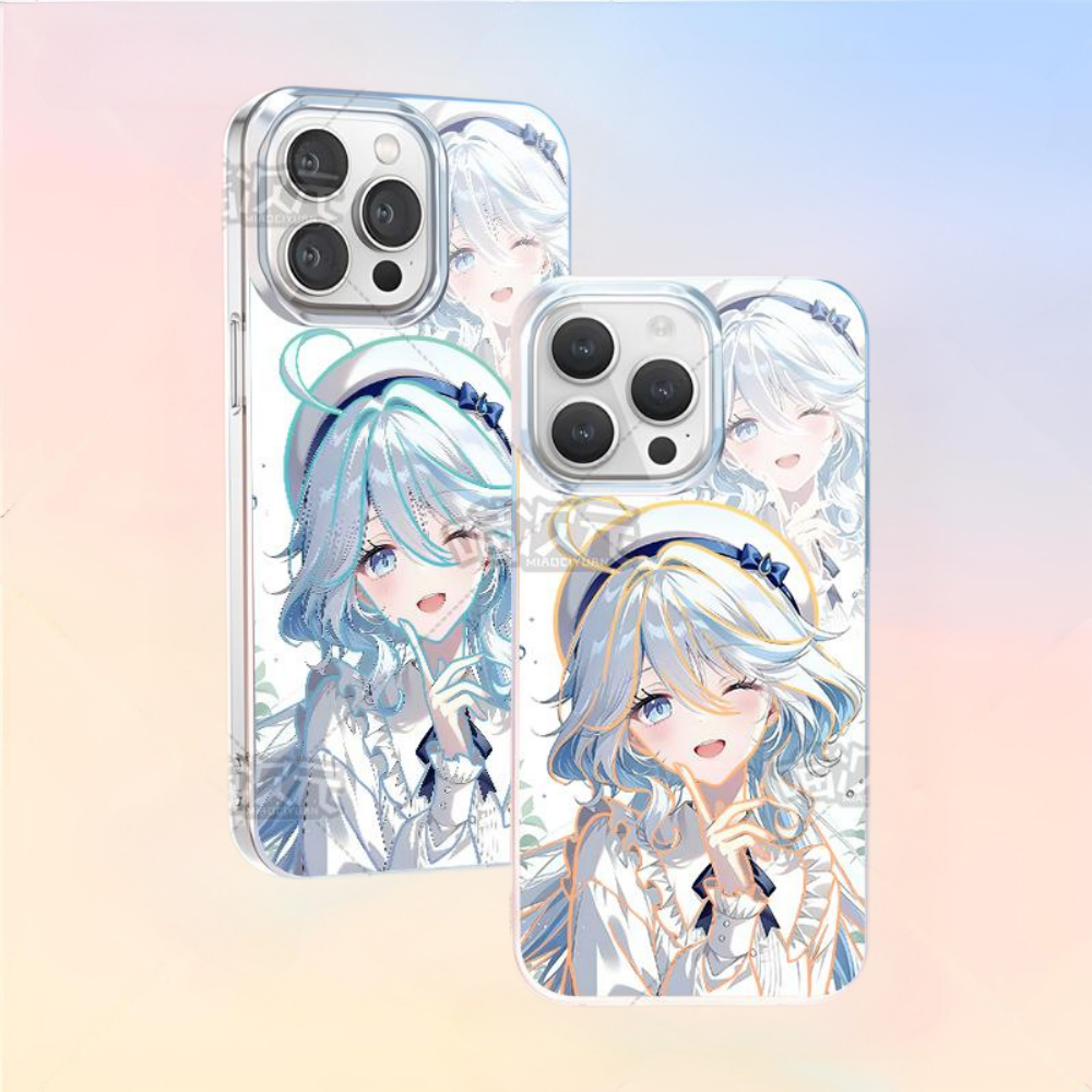 原神極光金漸變防摔手機殼