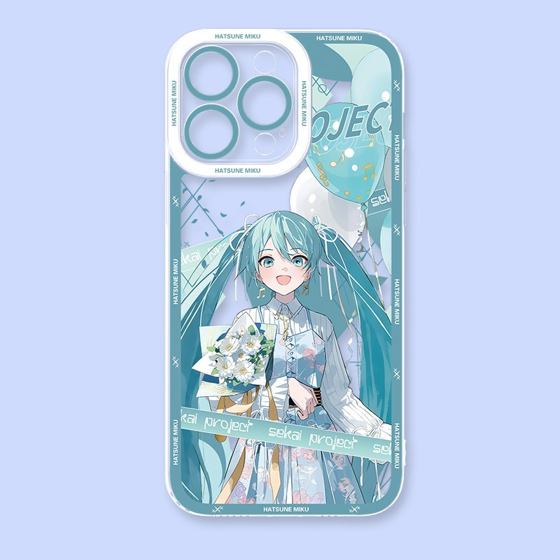 初音未來天使眼透明防摔軟殼