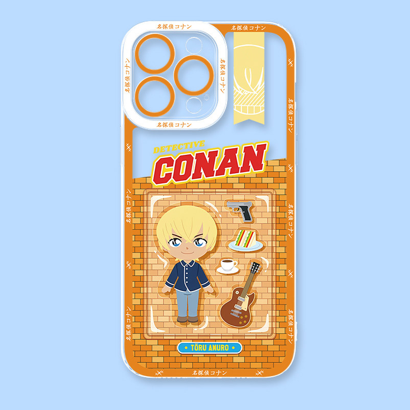 名偵探柯南天使眼透明防摔軟殼