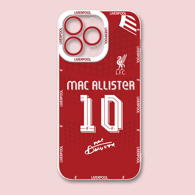 足球俱樂部天使眼透明防摔軟殼