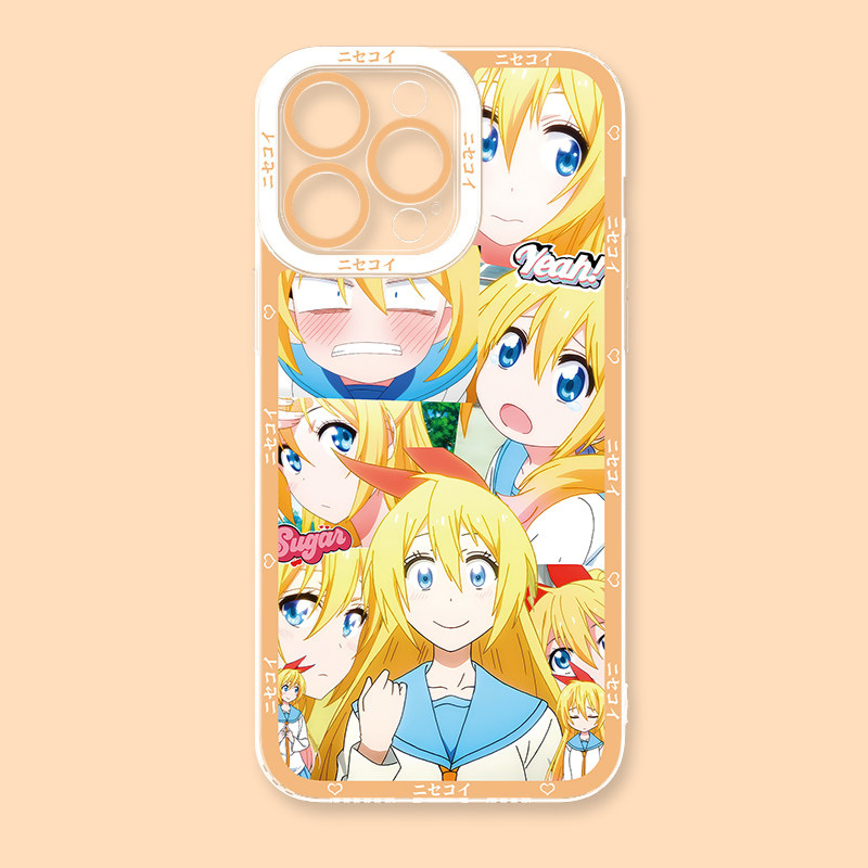 僞戀天使眼透明防摔軟殼