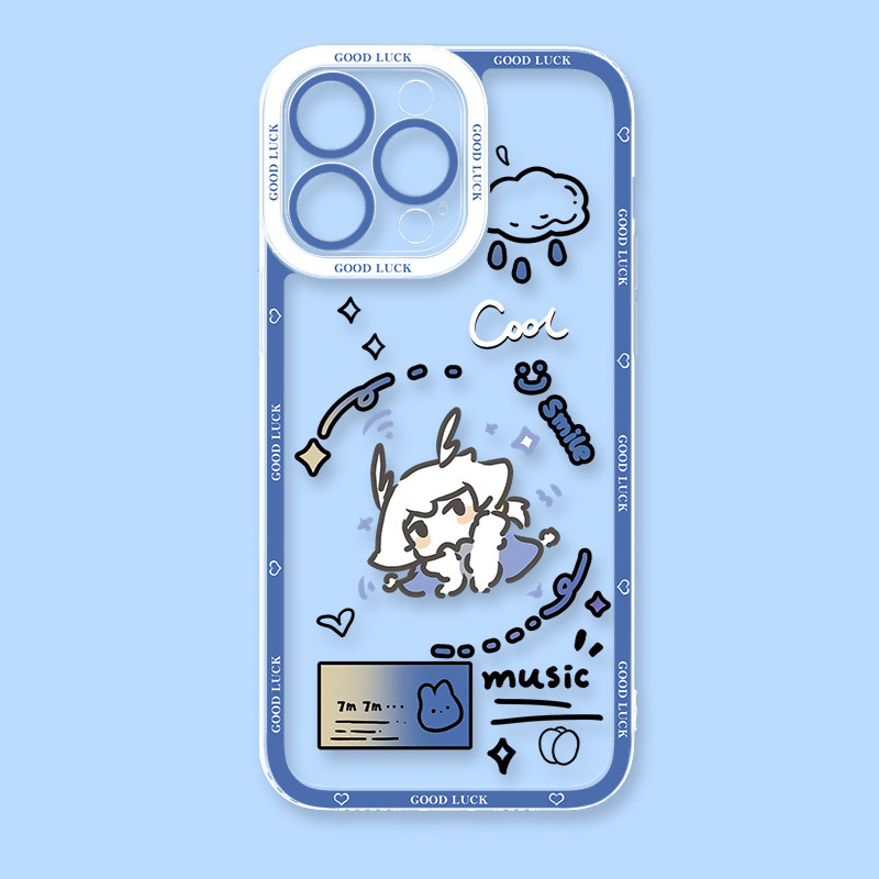 sky光遇天使眼透明防摔軟殼