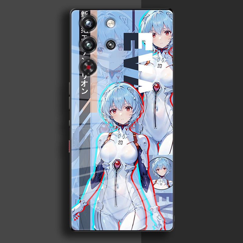 紅魔新世紀福音戰士EVA鋼化玻璃手機殼