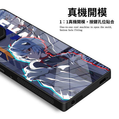 ROG新世紀福音戰士鋼化玻璃手機殼