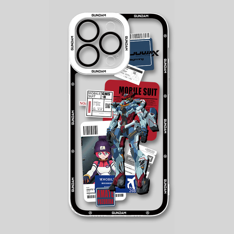 機動戰士鋼彈天使眼透明防摔軟殼