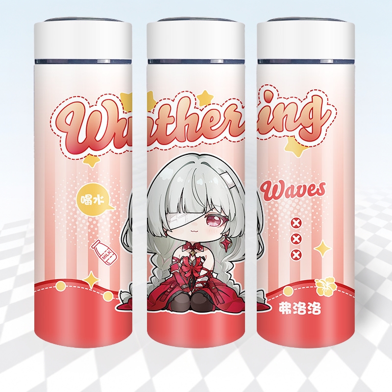 鳴潮大容量便攜智能溫顯保溫杯