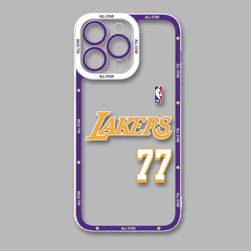 NBA湖人隊天使眼透明手機殼