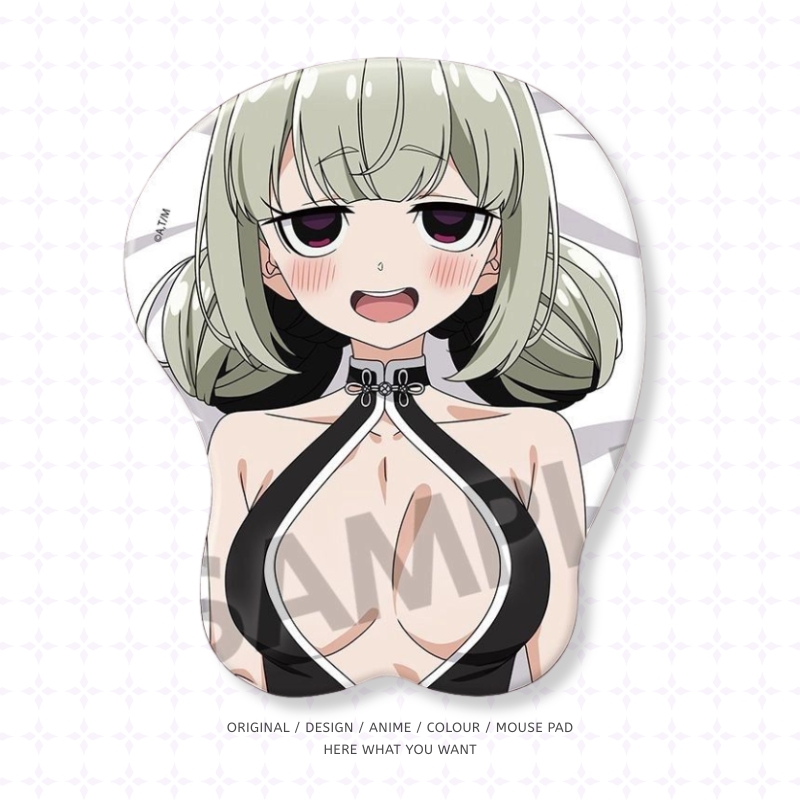 夢想成為魔法少女 柊舞緹娜 阿良河基維 3D立體護腕滑鼠墊