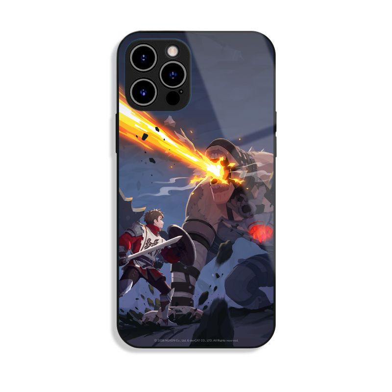 瑪奇Mobile 高清鋼化玻璃手機殼