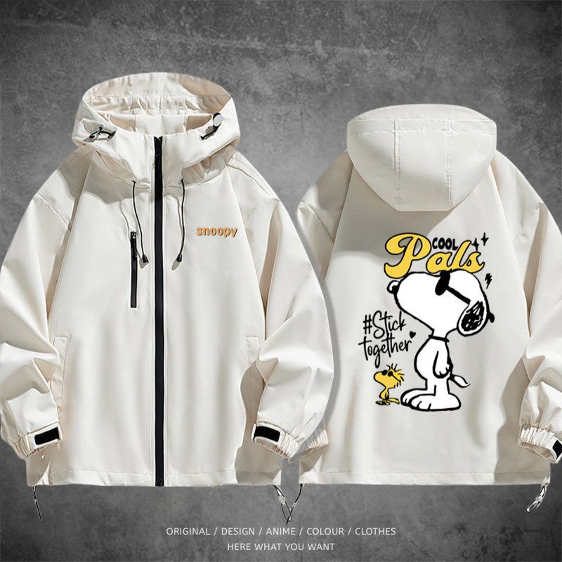 史努比 Snoopy 戶外機能防風防水衝鋒衣