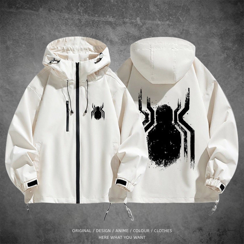 蜘蛛人 Spider-Man 戶外機能防風防水衝鋒衣