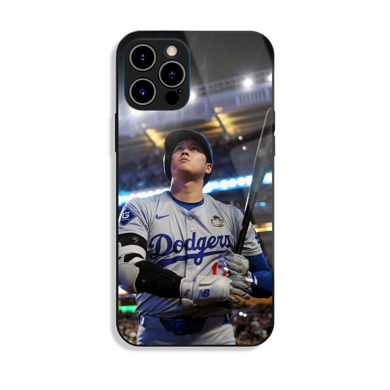 大谷翔平高清鋼化玻璃手機殼