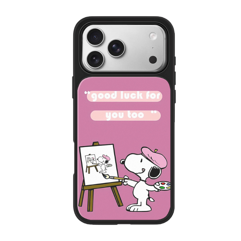 史努比 Snoopy 玻璃磁吸手機殼｜MagSafe 可愛保護殼
