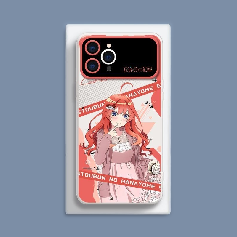 五等分的花嫁液態大視窗全包矽膠防摔軟殼