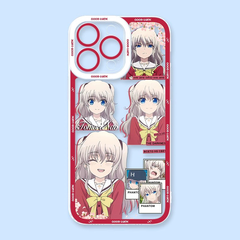 友利奈緒天使眼透明防摔軟殼-ZUIHANG SHOP