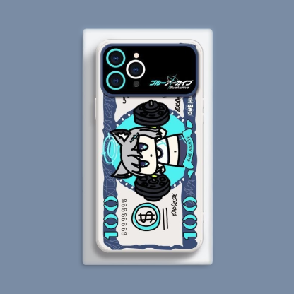 蔚藍檔案液態大視窗全包矽膠防摔軟殼-ZUIHANG SHOP