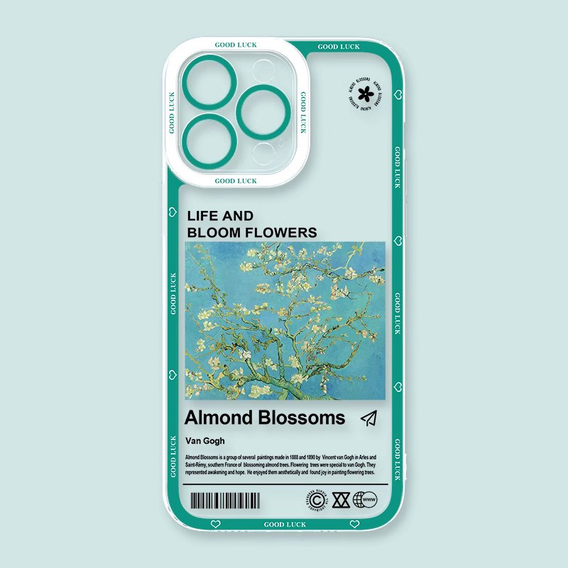 梵高星空天使眼透明防摔軟殼-ZUIHANG SHOP