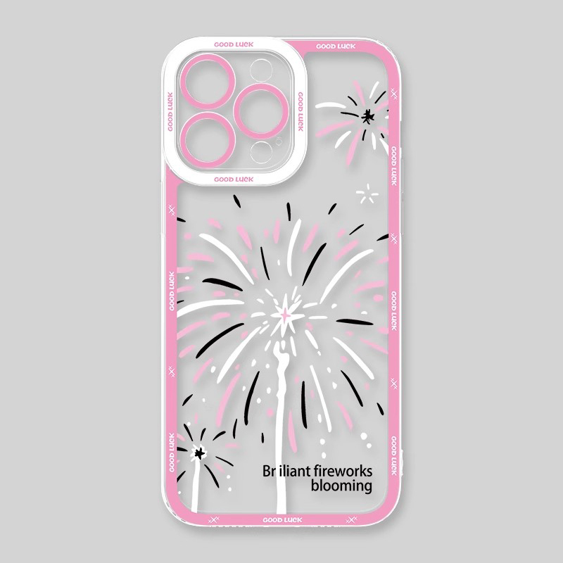 煙花城堡天使眼透明防摔軟殼-ZUIHANG SHOP