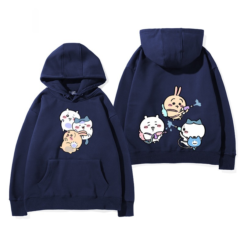 Chiikawa 2025秋冬新款 親子情侶男女連帽衛衣