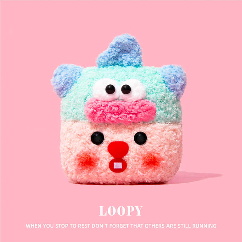 可愛loopy海狸蘋果AirPods耳機保護套