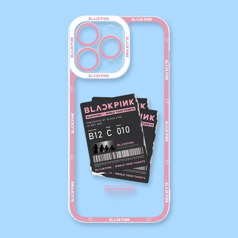 BLACKPINK 天使眼透明防摔軟殼-ZUIHANG SHOP