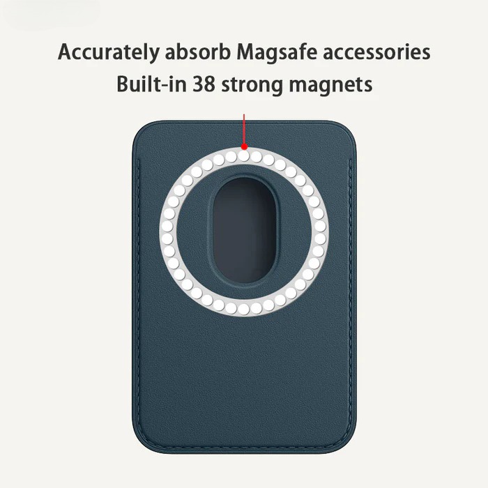 適用iPhone系列 | MagSafe皮革磁吸卡包-ZUIHANG SHOP