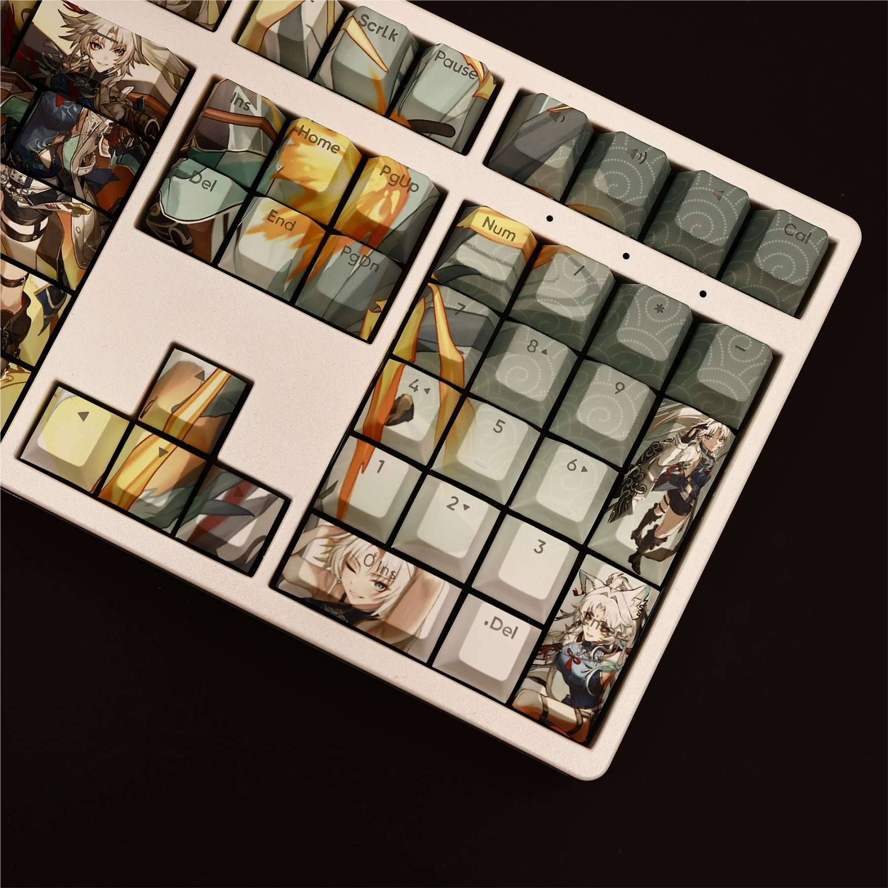 飛霄透光RGB108鍵標準配列衛星軸鍵帽-ZUIHANG SHOP