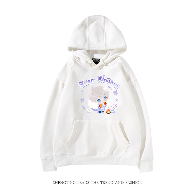 戀與深空漫冬行記 2025秋冬新款 親子情侶裝連帽衛衣