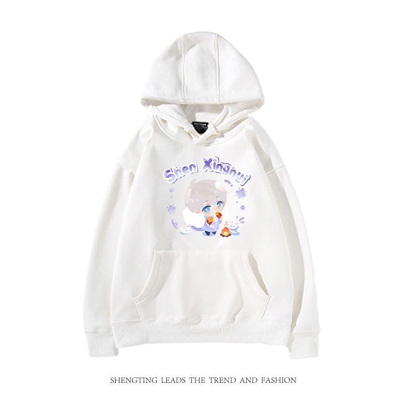 戀與深空漫冬行記 2025秋冬新款 親子情侶裝連帽衛衣