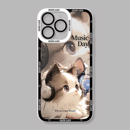 可愛萌寵天使眼透明防摔軟殼-ZUIHANG SHOP