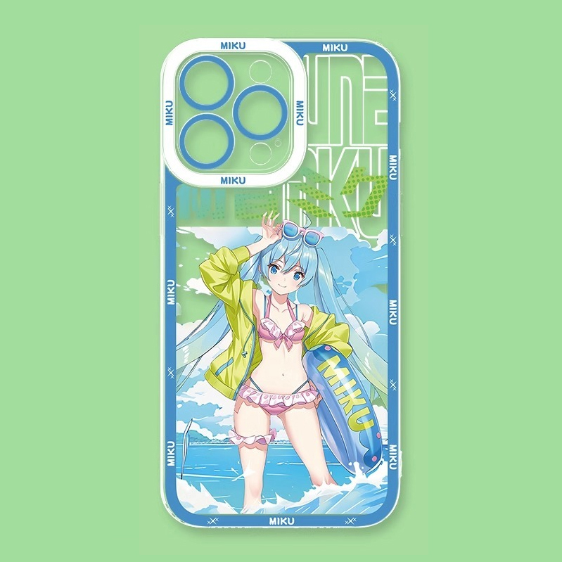 初音未來天使眼透明防摔軟殼