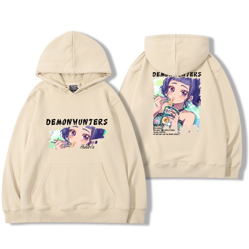 K-POP獵魔女團 2025秋冬新款 親子情侶男女連帽衛衣