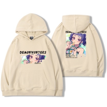 K-POP獵魔女團 2025秋冬新款 親子情侶男女連帽衛衣