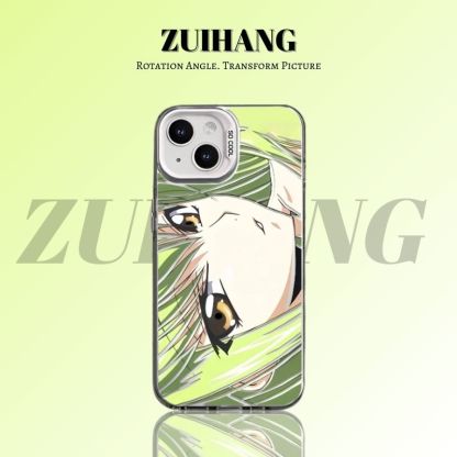 反叛的魯路修彩銀線條漸變防摔手機殼-ZUIHANG SHOP