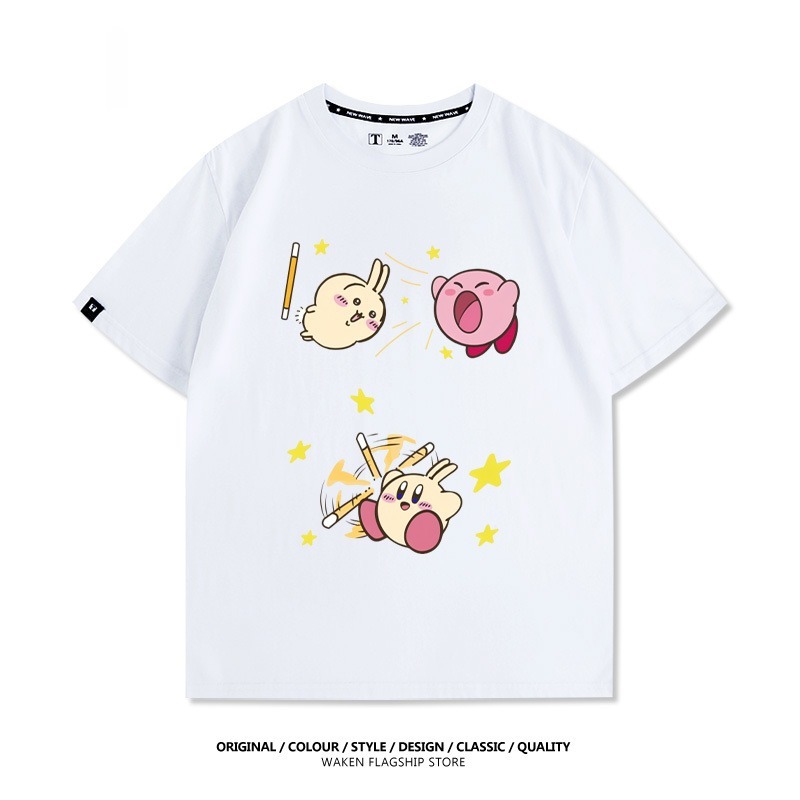 Chiikawa 2025親子情侶男女同款 印花短袖T恤