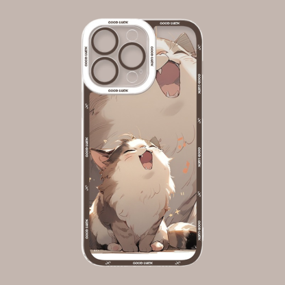 可愛萌寵天使眼透明防摔軟殼-ZUIHANG SHOP