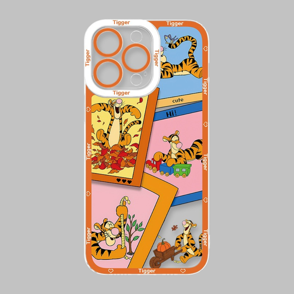 跳跳虎天使眼透明防摔軟殼-ZUIHANG SHOP