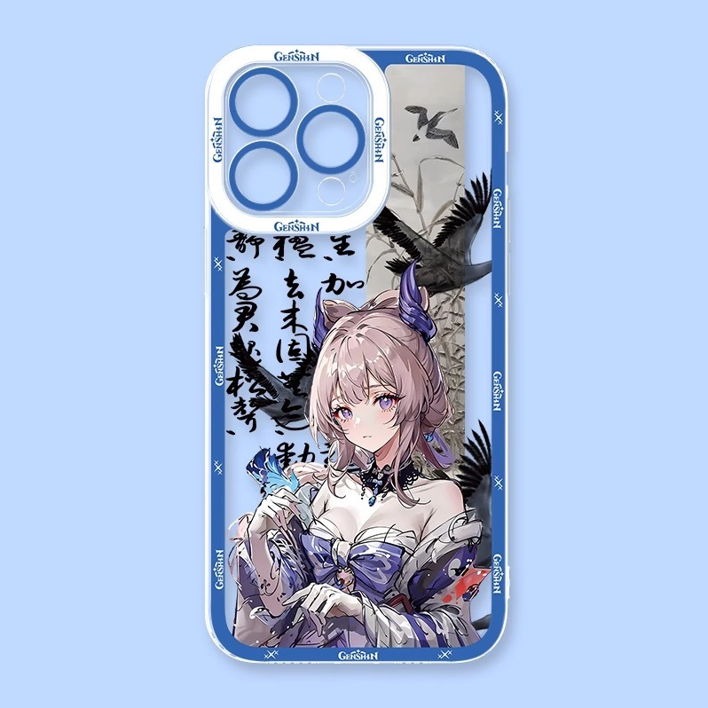 原神古風天使眼透明防摔軟殼-ZUIHANG SHOP