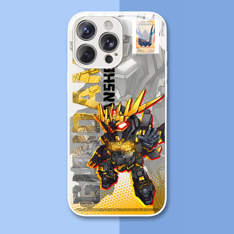 機動戰士鋼彈新款高清全包防摔玻璃殼-ZUIHANG SHOP