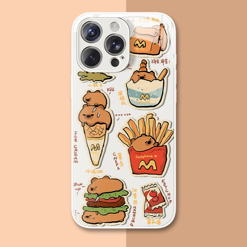 卡皮巴拉新款高清全包防摔玻璃殼-ZUIHANG SHOP