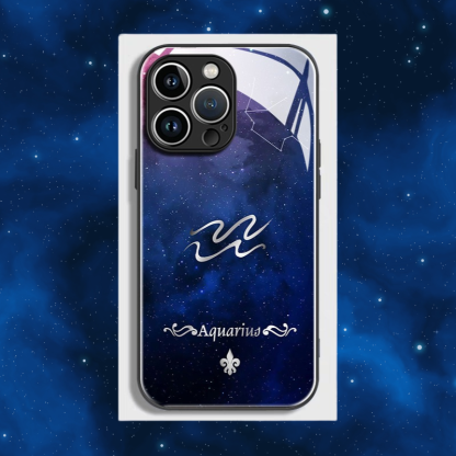 十二星座新款高清全包防摔玻璃殼-ZUIHANG SHOP