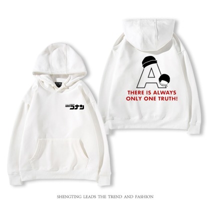 名偵探柯南 2025秋冬新款 親子情侶裝連帽衛衣