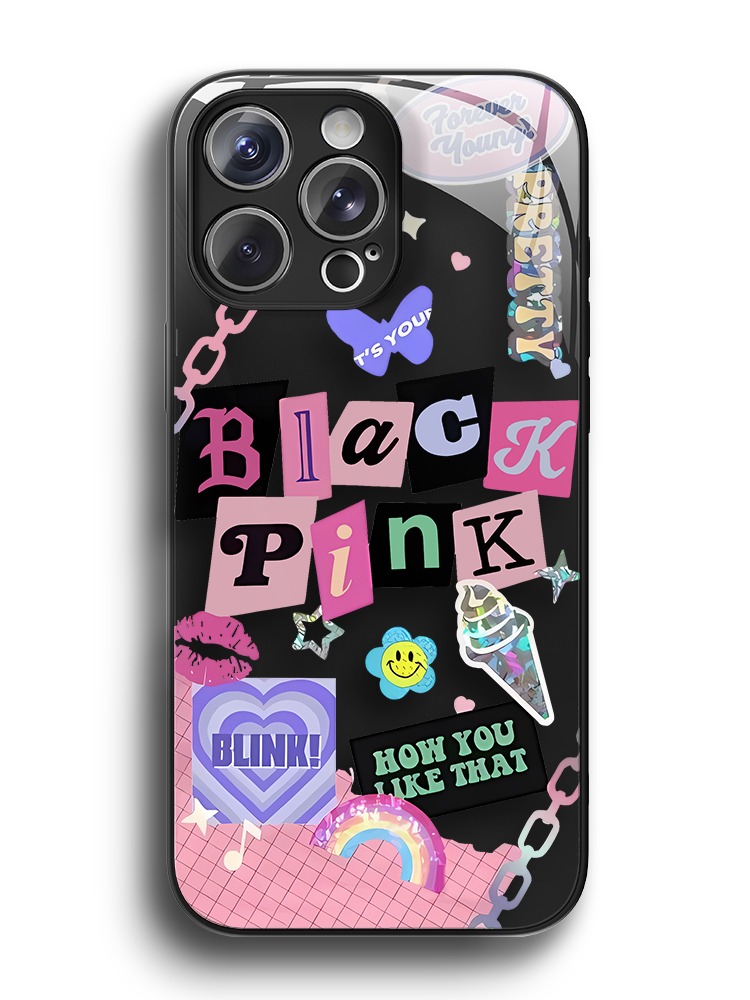 BLACKPINK新款高清全包防摔玻璃殼-ZUIHANG SHOP