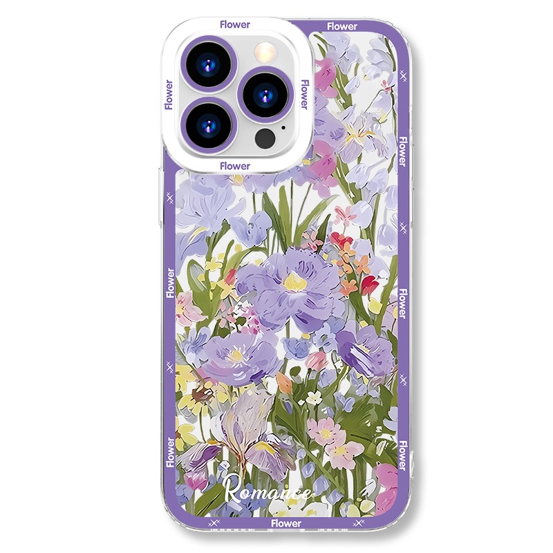 花朵天使眼透明防摔軟殼-ZUIHANG SHOP