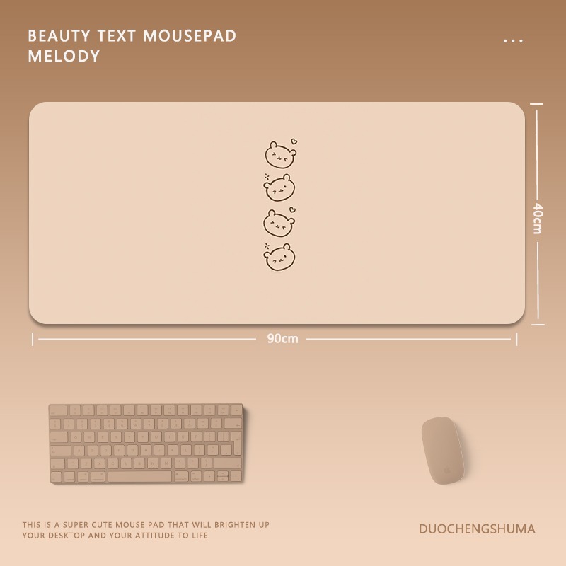 可愛卡通 主題桌墊 布質滑鼠墊-ZUIHANG SHOP