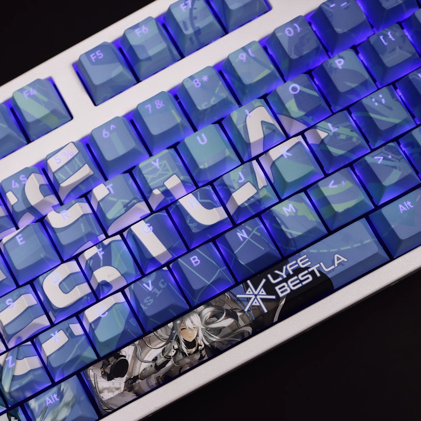 里芙·貝斯特拉透光RGB108鍵標準配列衛星軸鍵帽-ZUIHANG SHOP