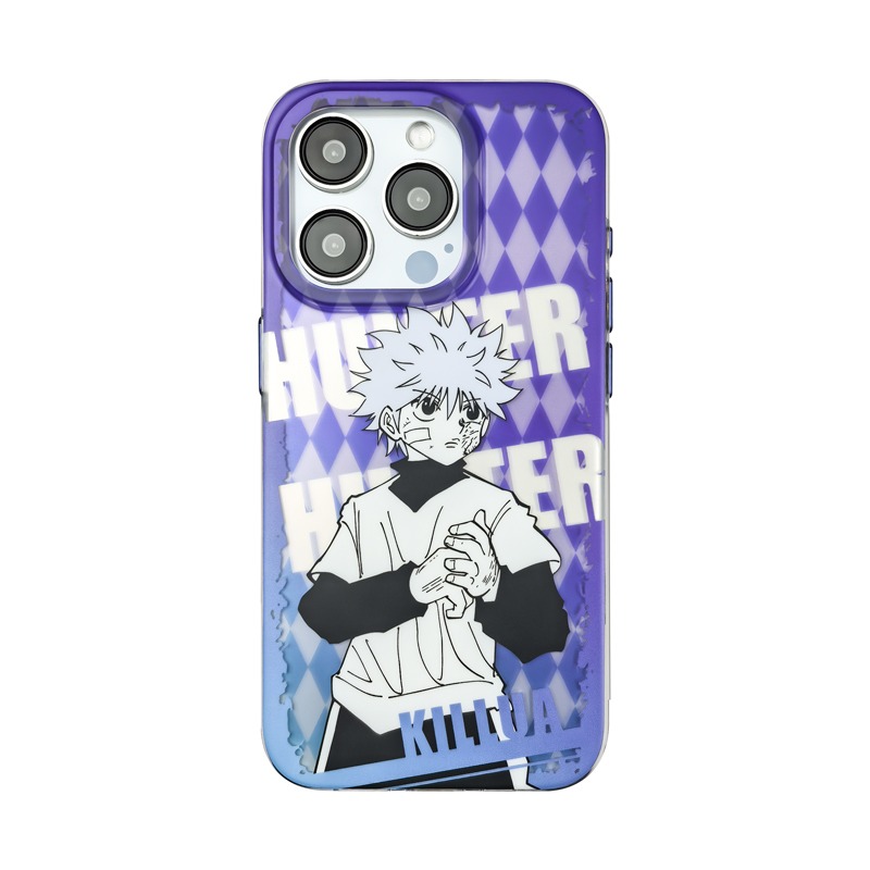 全職獵人「隱砂」IMD鐳射銀 軟邊硬背 鐳射手機殼-ZUIHANG SHOP